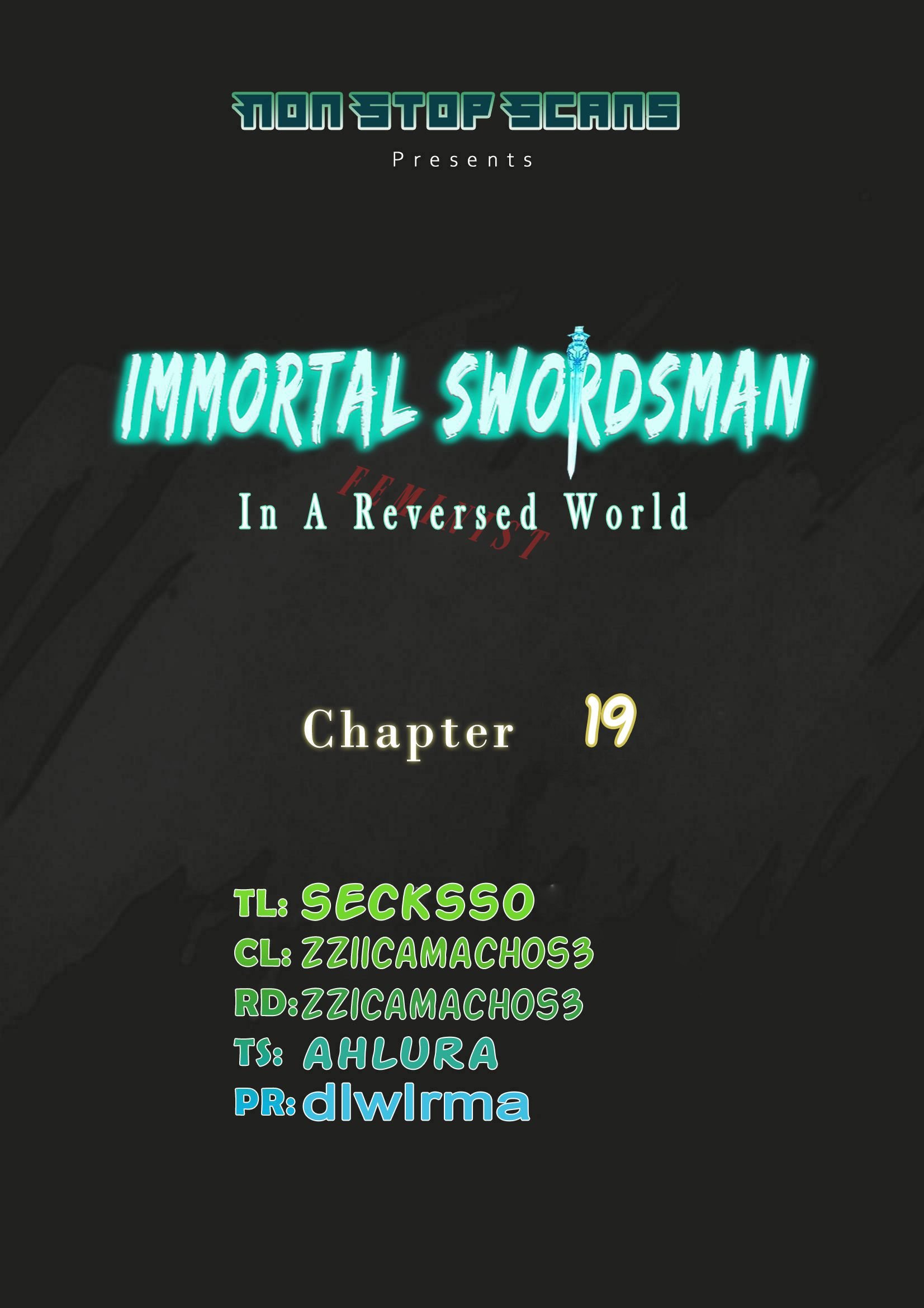 Immortal Swordsman in The Reverse World Chapter 19 1